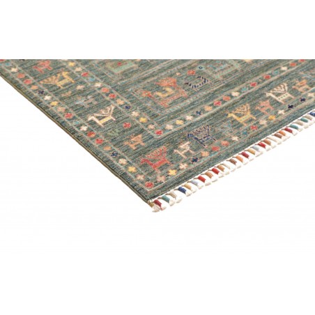 Tappeto Rubin Pakistan bianco azzurro 95x156