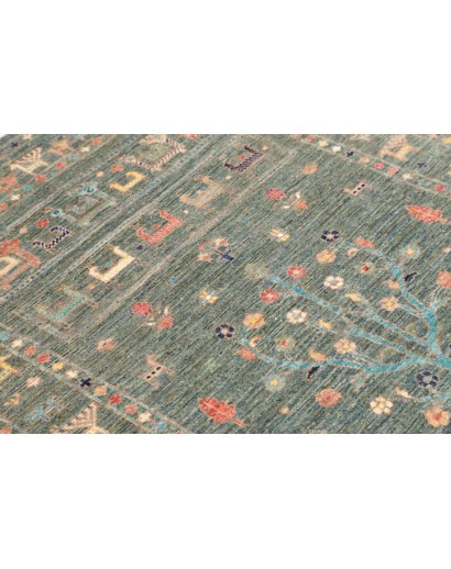 Tappeto Rubin Pakistan bianco azzurro 95x156