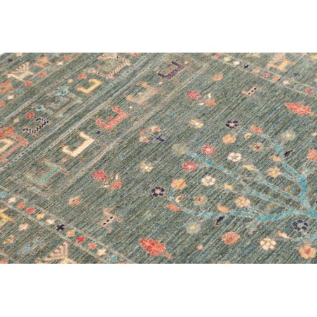 Tappeto Rubin Pakistan bianco azzurro 95x156