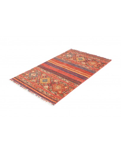 Tappeto Rubin Pakistan rosso giallo 95x147