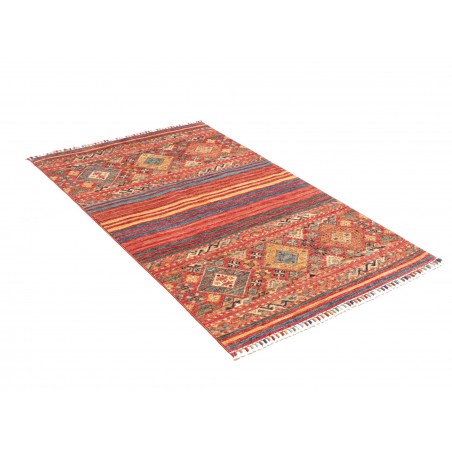 Tappeto Rubin Pakistan rosso giallo 95x147