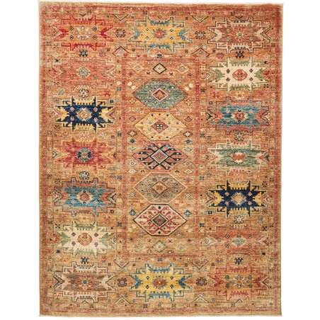 Tappeto Tribal Pakistan arancione 151x193