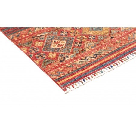 Tappeto Rubin Pakistan rosso giallo 96x148