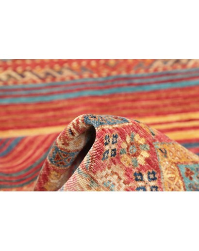 Tappeto Rubin Pakistan rosso giallo 96x148