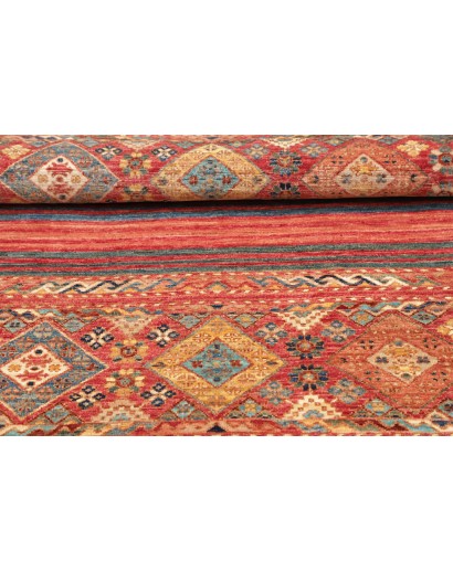 Tappeto Rubin Pakistan rosso giallo 96x148