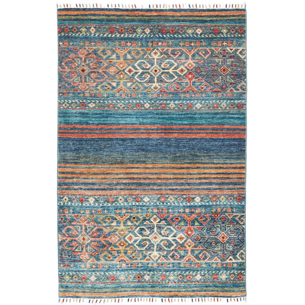 Tappeto Rubin Pakistan bianco grigio 97x152