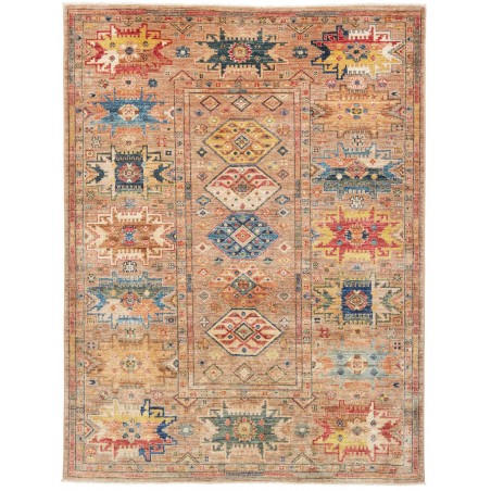 Tappeto Tribal Pakistan marrone 148x200