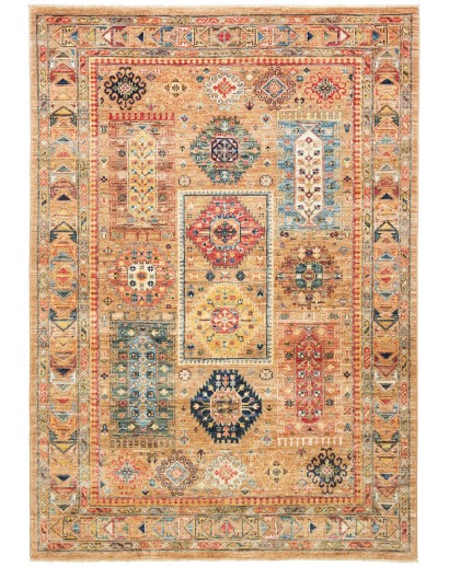 Tappeto Tribal Pakistan marrone 147x207