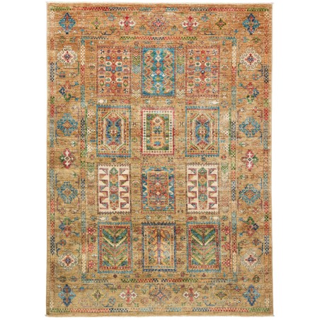 Tappeto Tribal Pakistan marrone grigio 147x205