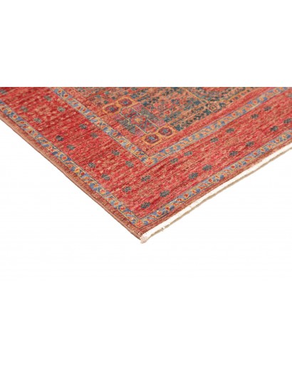 Tappeto Mamlouk Pakistan rosso giallo 99x149