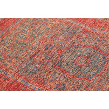 Tappeto Mamlouk Pakistan rosso giallo 99x149