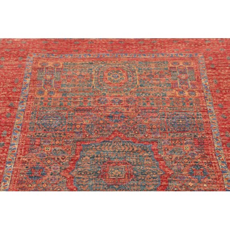 Tappeto Mamlouk Pakistan rosso giallo 99x149