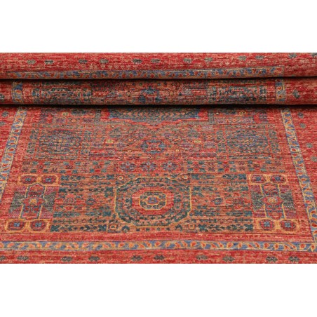 Tappeto Mamlouk Pakistan rosso giallo 99x149