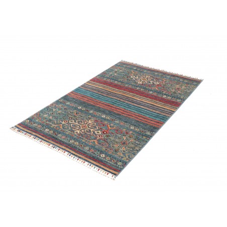 Tappeto Rubin Pakistan azzurro marrone 99x153