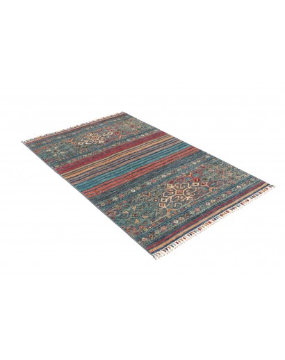 Tappeto Rubin Pakistan azzurro marrone 99x153