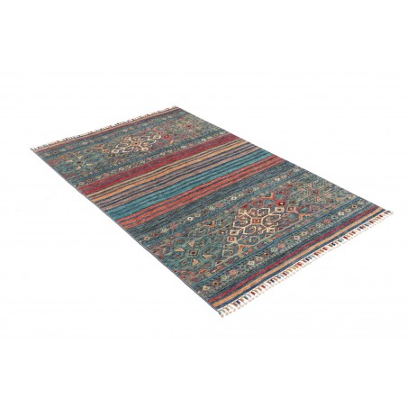 Tappeto Rubin Pakistan azzurro marrone 99x153