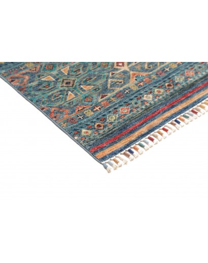 Tappeto Rubin Pakistan azzurro marrone 99x153