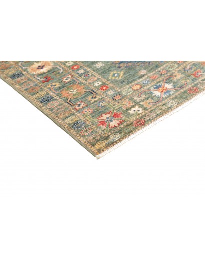 Tappeto Kazak Fine Pakistan marrone bianco 105x151