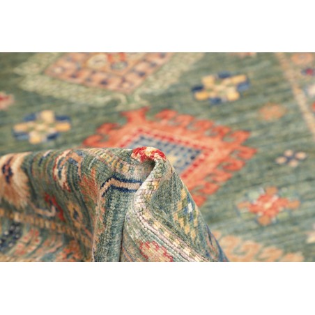 Tappeto Kazak Fine Pakistan marrone bianco 105x151