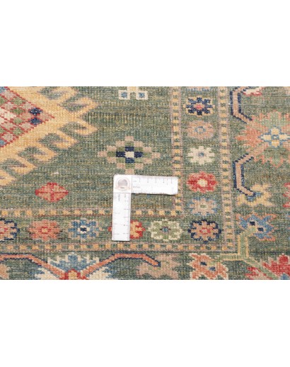 Tappeto Kazak Fine Pakistan marrone bianco 105x151