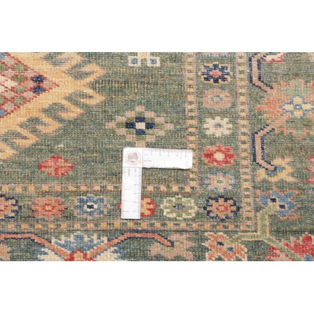 Tappeto Kazak Fine Pakistan marrone bianco 105x151