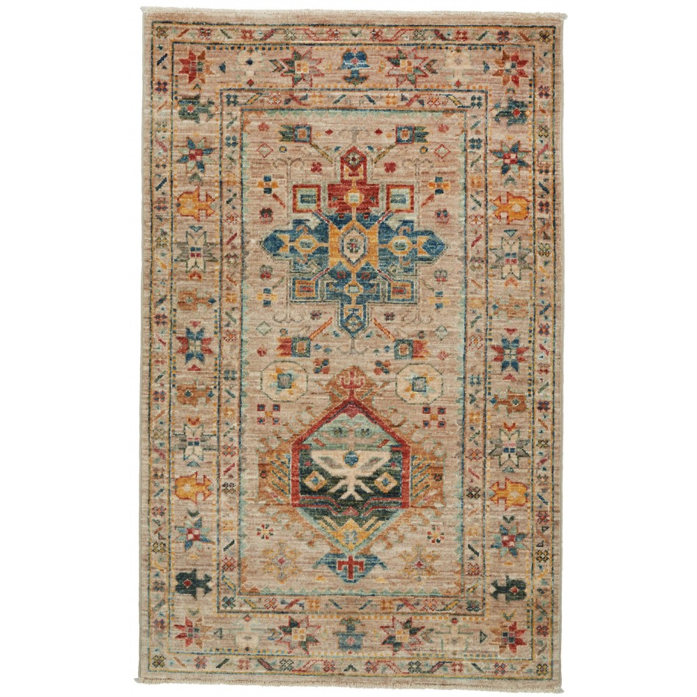 Tappeto Shahi Fine Pakistan marrone 82x243 Tappeto Shahi Fine Pakistan marrone 82x243