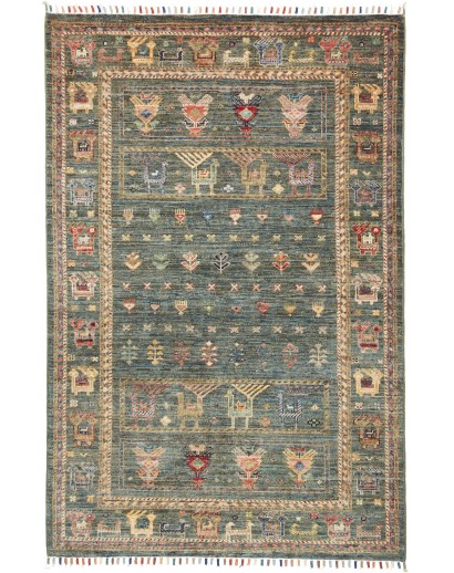 Tappeto Rubin Pakistan bianco grigio 100x152