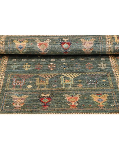 Tappeto Rubin Pakistan bianco grigio 100x152