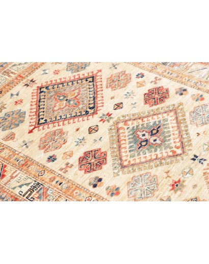 Tappeto Kazak Fine Pakistan marrone giallo 100x147