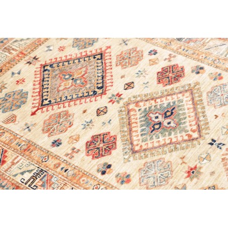 Tappeto Kazak Fine Pakistan marrone giallo 100x147