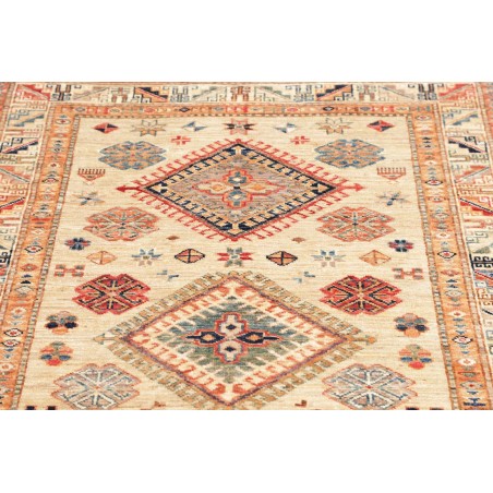 Tappeto Kazak Fine Pakistan marrone giallo 100x147