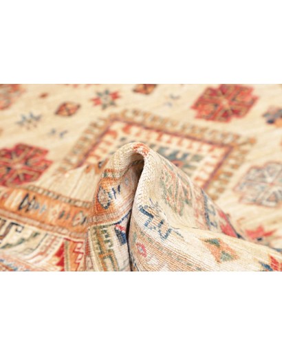 Tappeto Kazak Fine Pakistan marrone giallo 100x147