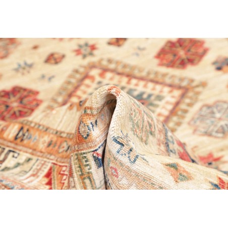 Tappeto Kazak Fine Pakistan marrone giallo 100x147