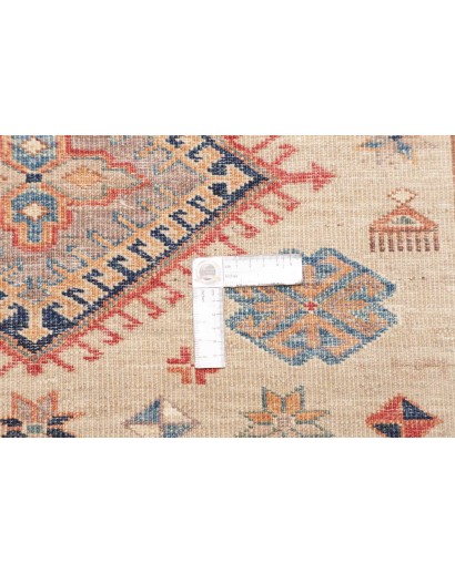 Tappeto Kazak Fine Pakistan marrone giallo 100x147