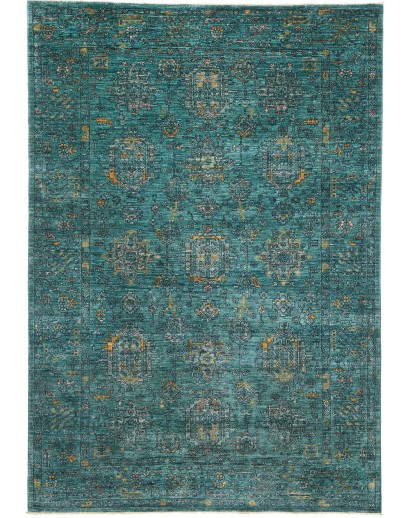 Tappeto Tribal Pakistan azzurro grigio 166x239