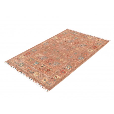 Tappeto Rubin Pakistan marrone rosso 99x150