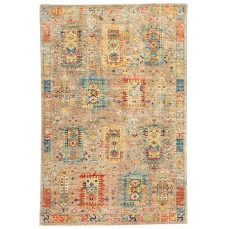 Tappeto Tribal Pakistan marrone 120x184
