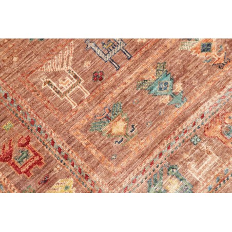 Tappeto Rubin Pakistan marrone rosso 99x150