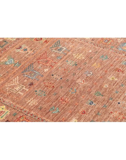 Tappeto Rubin Pakistan marrone rosso 99x150