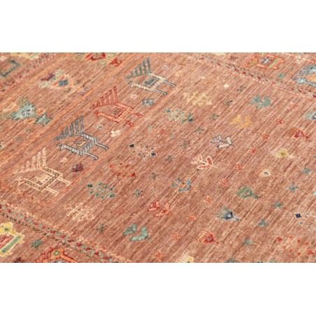 Tappeto Rubin Pakistan marrone rosso 99x150