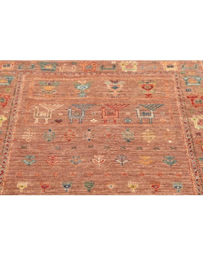 Tappeto Rubin Pakistan marrone rosso 99x150