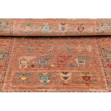 Tappeto Rubin Pakistan marrone rosso 99x150