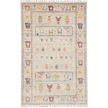 Tappeto Rubin Pakistan bianco 99x154