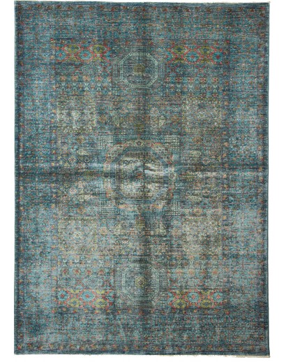 Tappeto Mamlouk Pakistan azzurro beige 170x235