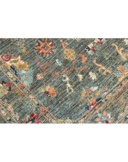 Tappeto Zigler Fine Pakistan bianco azzurro 98x154