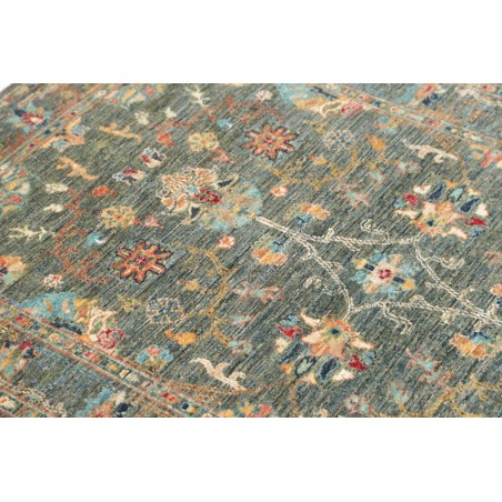 Tappeto Zigler Fine Pakistan bianco azzurro 98x154