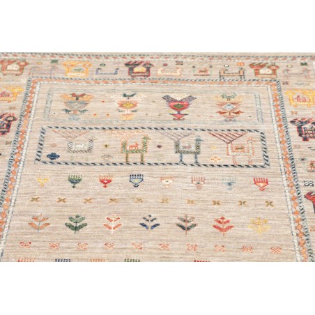 Tappeto Rubin Pakistan bianco grigio 98x155