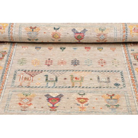 Tappeto Rubin Pakistan bianco grigio 98x155