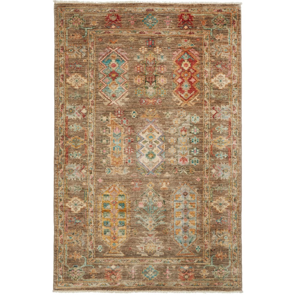 Tappeto Tribal Pakistan bianco 83x126 Tappeto Tribal Pakistan bianco 83x126
