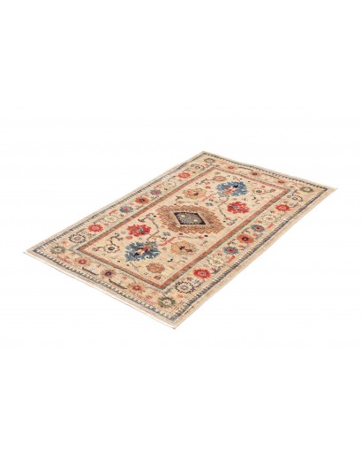 Tappeto Kazak Fine Pakistan beige marrone 80x122